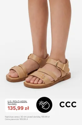 Sandały U.S. POLO ASSN. promocja w CCC