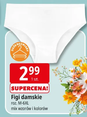 Figi damskie promocja w Leclerc