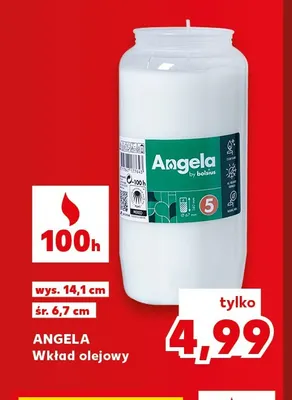 Wkład olejowy Angela promocja w Kaufland