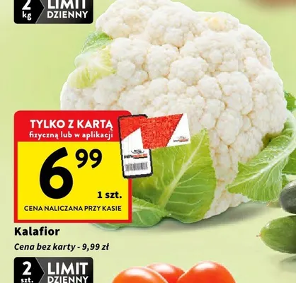 Kalafior promocja w Intermarche