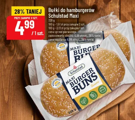 Bułki do hamburgerów Schulstad Maxi promocja w POLOmarket