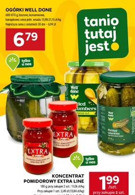 Ogórki kiszone promocja w Stokrotka