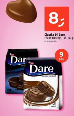 Ciastka Eti Dare różne rodzaje promocja w Dealz