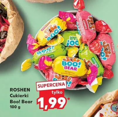 Cukierki Boo! Bear promocja w Kaufland