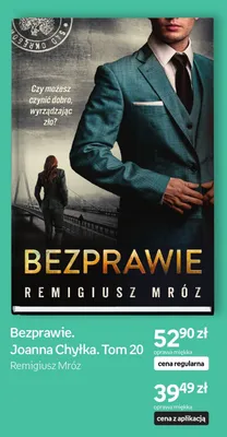 Książka Bezprawie. Joanna Chyłka. Tom 20 promocja w Empik