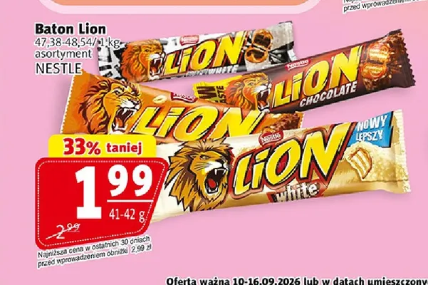 Baton Lion Nestlé promocja w Prim Market