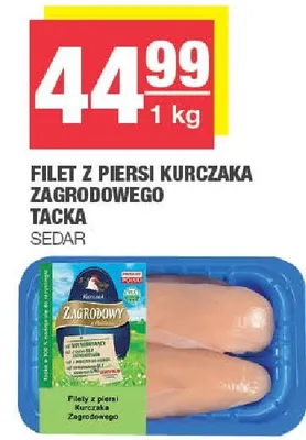 Filet z piersi kurczaka zagrodowego tacka promocja w SPAR