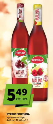 Syrop Fortuna wiśnia promocja w Groszek