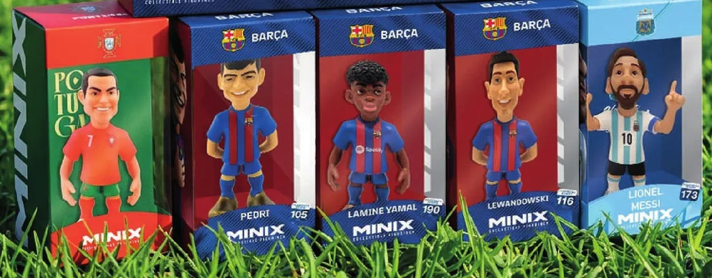 Figurka piłkarska MINIX Lamine Yamal FC Barcelona 1-pak promocja w Empik