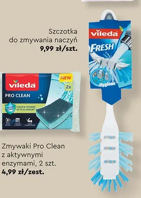 Szczotka do zmywania naczyń Vileda promocja w Biedronka