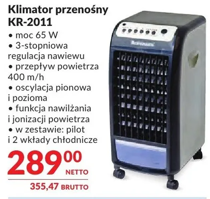 Klimator przenośny promocja w Makro