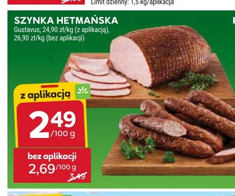 Szynka Hetmańska Gustavus promocja w Stokrotka