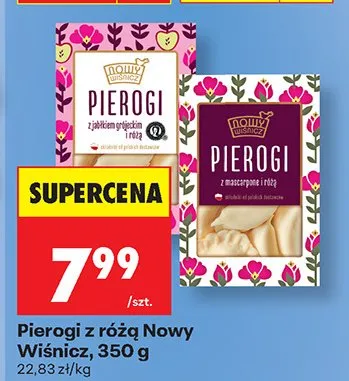 Pierogi z różą Nowy Wiśnicz promocja w Biedronka