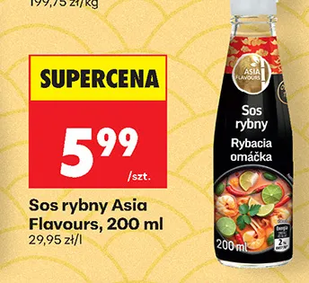 Sos rybny Asia Flavours promocja w Biedronka