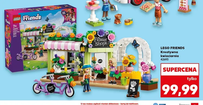 Klocki LEGO Friends Kreatywna kwiaciarnia promocja w Kaufland