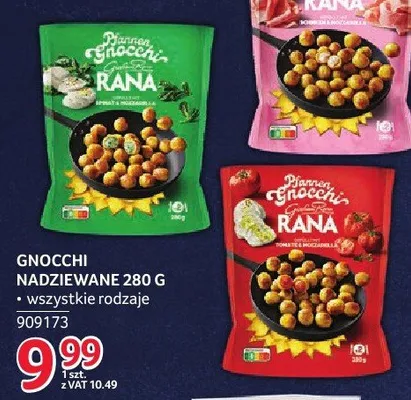 Gnocchi Rana nadziewane 280 g wszystkie rodzaje promocja w Selgros