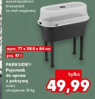 Pojemnik do upraw z pokrywą Parkside promocja w Kaufland