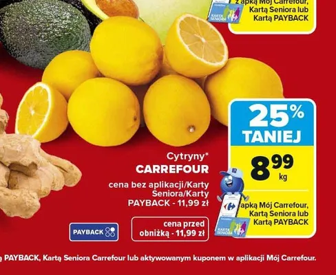 Cytryny Carrefour promocja w Carrefour Market