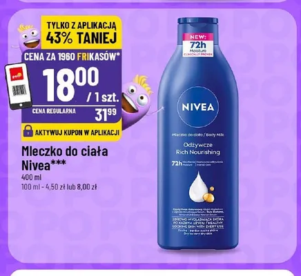 Mleczko do ciała Nivea promocja w POLOmarket