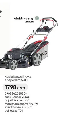 Kosiarka spalinowa z napędem NAC promocja