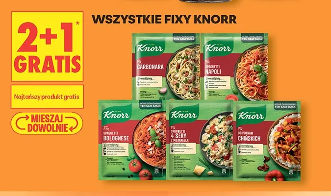 Fix do potraw chińskich Knorr promocja w Biedronka