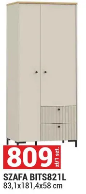 Szafa BITS821L promocja w Merkury Market