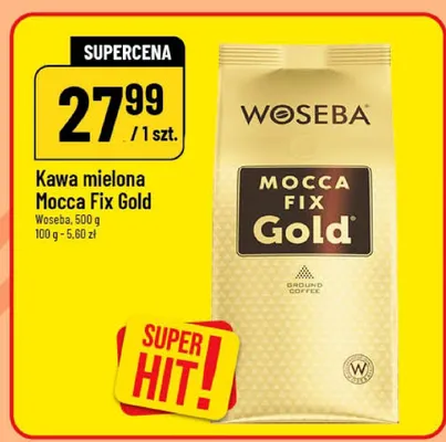 Kawa mielona Mocca Fix Gold promocja w POLOmarket