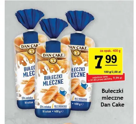 Bułeczki mleczne Dan Cake promocja w Gram Market