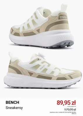 Sneakersy Bench promocja w Deichmann