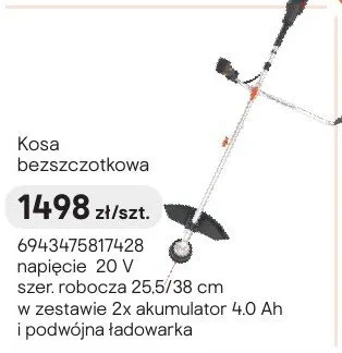 Kosa bezszczotkowa promocja w Castorama