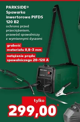 Spawarka inwertorowa PIFDS 120 B2 promocja w Kaufland