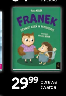Książka Franek. Pierwszy dzień w przedszkolu promocja w Empik