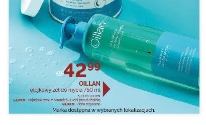 Olejkowy żel do mycia Oillan promocja w Ziko Dermo