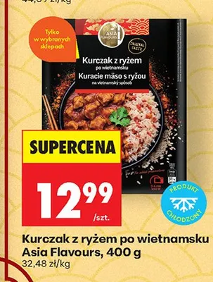 Kurczak z ryżem po wietnamsku Asia Flavours promocja w Biedronka