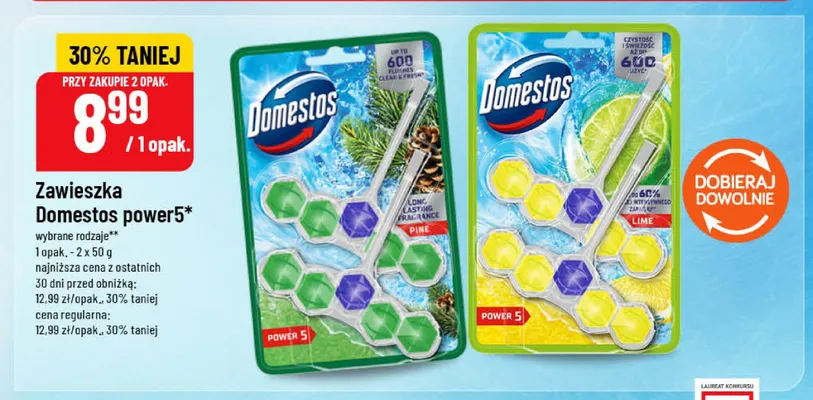 Zawieszka Domestos power5 promocja w POLOmarket