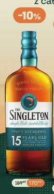 Whisky The Singleton 15 Years Old promocja w Żabka