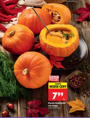 Dynia Hokkaido promocja w Biedronka