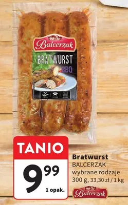 Bratwurst Balcerzak promocja w Intermarche