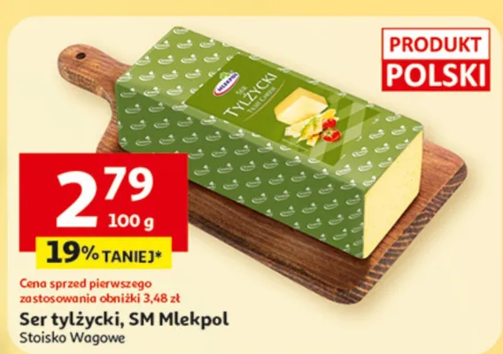 Ser tylżycki promocja w Auchan