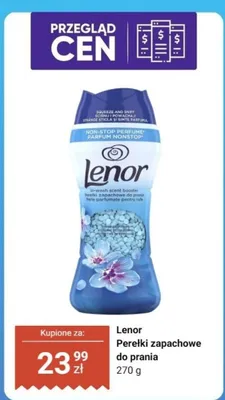 Perełki zapachowe do prania promocja w Dino