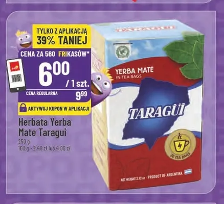 Herbata Yerba Mate Taragüi promocja w POLOmarket
