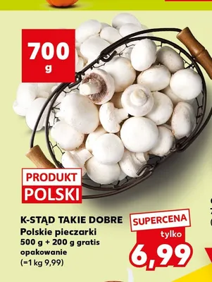 Pieczarki polskie K-Stąd Takie Dobre promocja w Kaufland