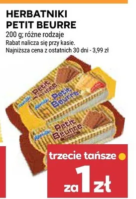 Herbatniki petit beurre promocja w Stokrotka