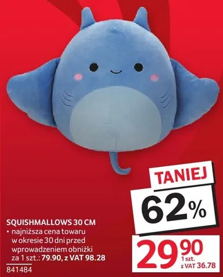 Squishmallows 30 cm promocja w Selgros