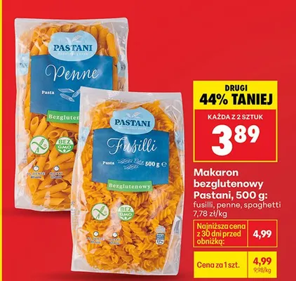 Makaron bezglutenowy spaghetti promocja w Biedronka