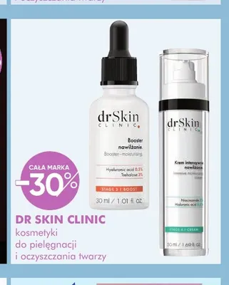 Kosmetyki do pielęgnacji i oczyszczania twarzy Dr Skin Clinic promocja w Super-Pharm