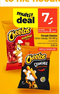 Chrupki Cheetos promocja w Dealz