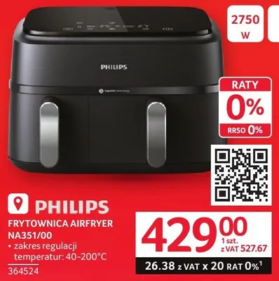 Frytkownica AIRFRYER NA351/00 promocja w Selgros