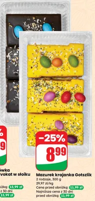 Mazurek krajanka 2 rodzaje promocja w Dino