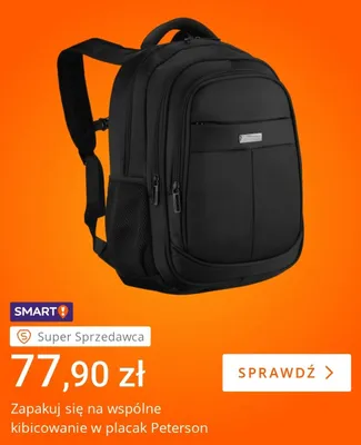 Plecak Peterson promocja w Allegro